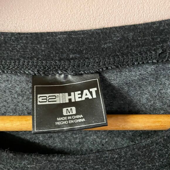 32 Degrees Heat Dark Gray Pullover Sweater Size M GUC - Picture 2 of 11